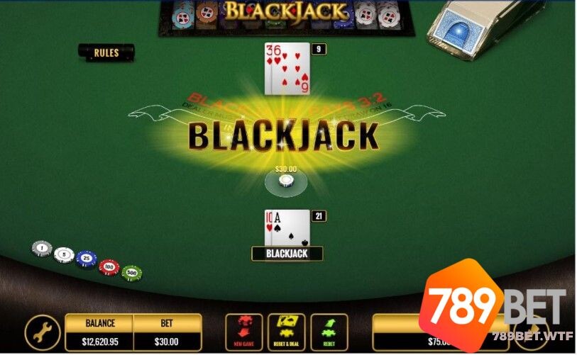 Luật đối đầu trong game bài blackjack